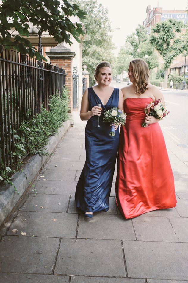 blue wedding dress