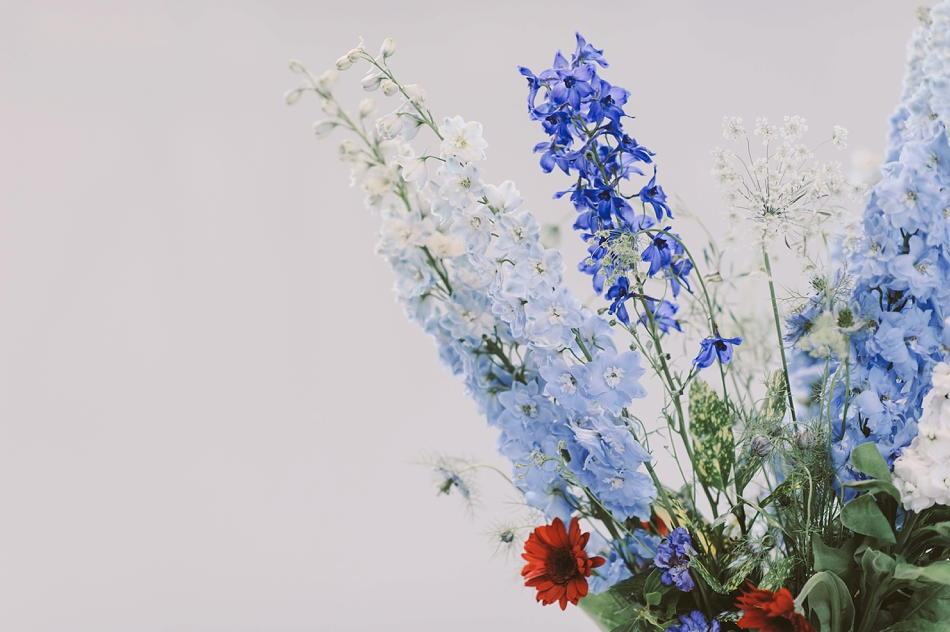 Delphinium wedding flowers