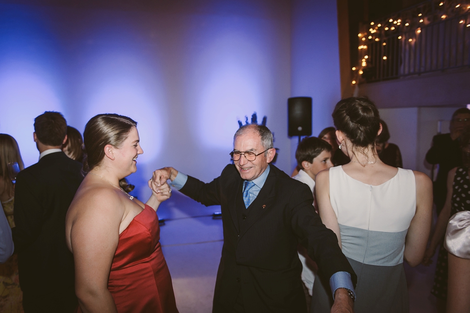 dancing at sunbeam studio wedding