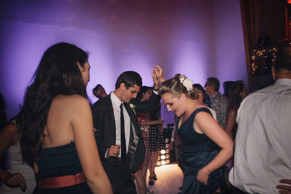 dancing at sunbeam studio wedding